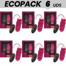 Ecopack 6 Uds - Rithual Reva Egg Remote Control Up&down System + Vibration