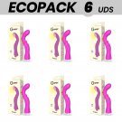Ecopack 6 Uds - G-spot Gregory Vibrator Punto G Violet