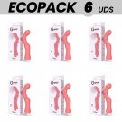Ecopack 6 Uds - G-spot Gohan Vibrator Punto G Light Red