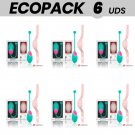 Ecopack 6 Uds - Wearwatch Egg Remote Control Technology Watchme Sea Water / Pink