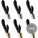 Ibiza New Experience Vibrator With Free Licking Rabbit 5+1