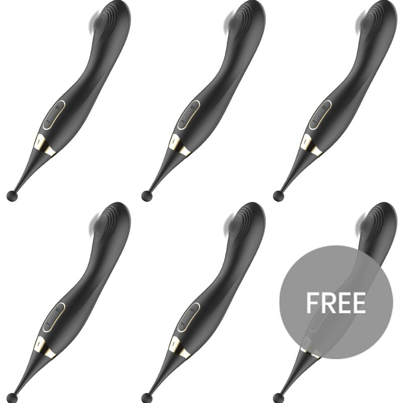 Ibiza Interchangeable Clitoral Stimulator And Pulsation Vibrator C Point G