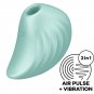 Satisfyer Pearl Diver Air Pulse Stimulator & Vibrator - Green