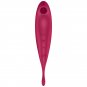 Satisfyer Twirling Pro+ Air Pulse Stimulator & Vibrator App - Red