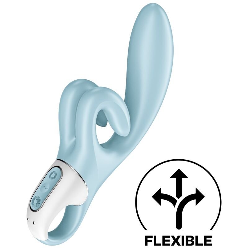 Satisfyer Touch Me Rabbit Vibration - Blue