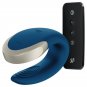 Satisfyer Double Love Luxury Partner Vibrator, Blue