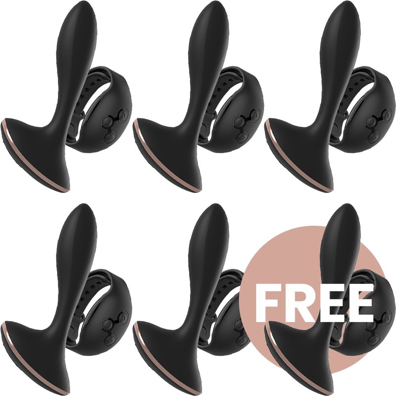 Anbiguo Watchme Remote Control Vibrator Anal Vernet 5+1 Free