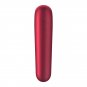 Satisfyer Dual Love Vibrator And Suctioner With Pulsed Air Red