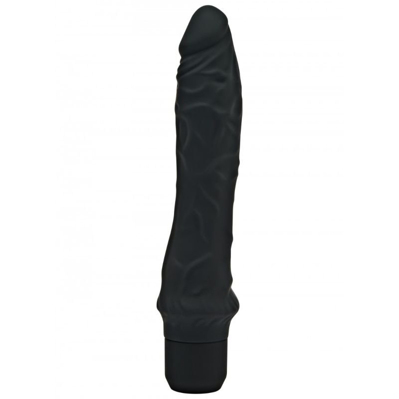 Get Real Realistic Vibrator - Black 25 Cm