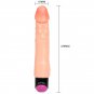 Realistic And Flexible Vibrator 25 Cm