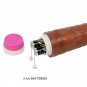 Waves Of Pleasure Realistic Vibrator Brown 23 Cm