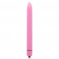 Glossy Slim Vibrator Deep Rose