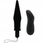 Baile Vibrating Plug And Remote Control Wireless Black