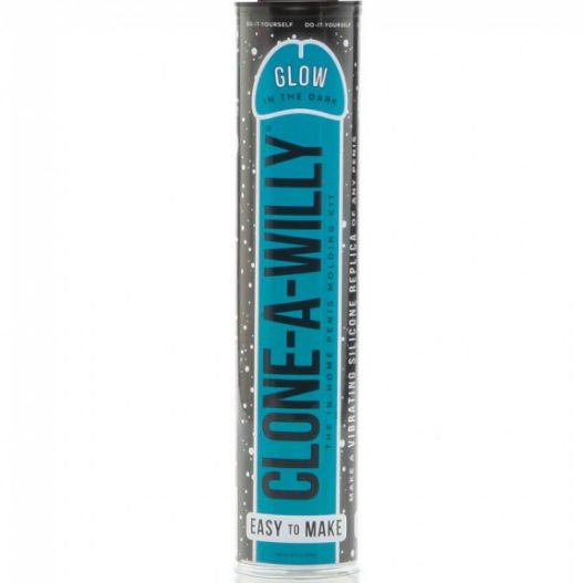 Clone A Willy Clone Glow In The Dark Blue Vibrating Kit