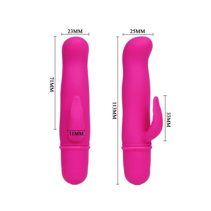 Pretty Love Flirtation, Blithe Vibrator With Clit Stimulation