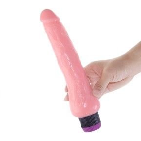 Burning Penis Realistic Vibrator 19.5 Cm