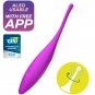 Satisfyer Twirling Joy Clit Tip Stimulating, Fuchsia