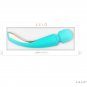 Lelo Smart Wand 2 Massager Medium Ocean Blue