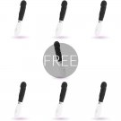 Glossy Paul Vibrator Black 6+1 Free