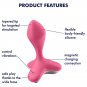 Satisfyer Game Changer Plug Vibrator, Pink