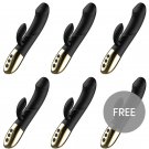 Ibiza Heating Rabbit Vibrator 5+1 Free
