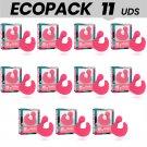 Ecopack 11 Uds - Happy Loky Rechargeable Silicone Stimulator Thimble Duckymania