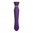 Zalo - Queen Set Pulse Wave Clit Stim Purple