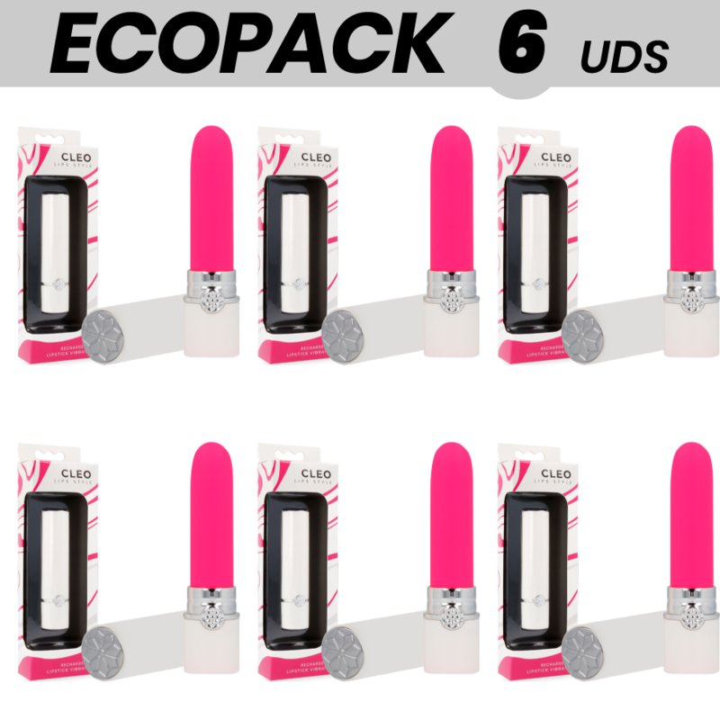 Ecopack 7 Uds - Lips Style Cleo Vibratory Lipstick