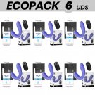 Ecopack 6 Units - Mr Boss Josef Pulsation & Vibration Control Remoto Para Parejas