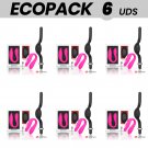 Ecopack 6 Uds - Wearwatch Vibrator Dual Technology Watchme Fuchsia / Azabache