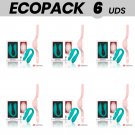 Ecopack 6 Uds - Wearwatch Vibrator Dual Technology Watchme Sea Water / Pink