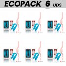 Ecopack 6 Uds - Wearwatch Vibrator Dual Technology Watchme A Il / Pink
