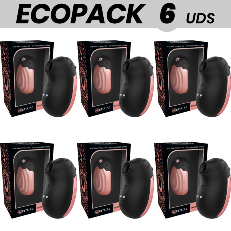 Ecopack 6 Uds - Rithual Shushu New Generation Clitorial Azabache