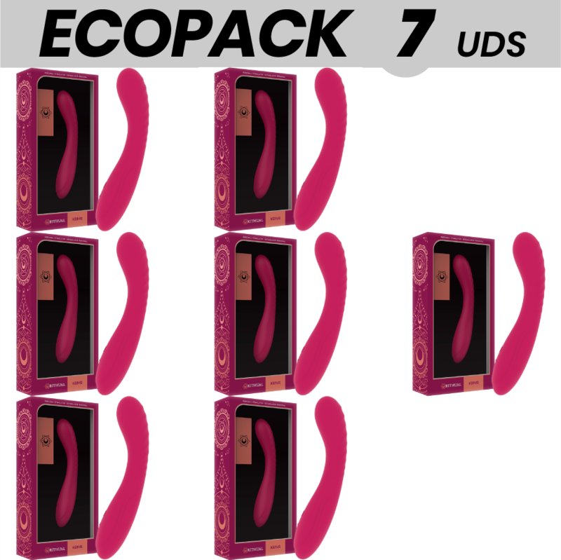 Ecopack 7 Units - Orchid Rechargeable G-point Kriya Ritual Stimulator