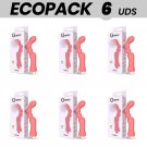 Ecopack 6 Uds - G-spot Gohan Vibrator Punto G Light Red