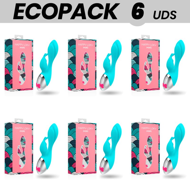 Ecopack 6 Uds - Happy Loky Miki Rabbit Vibrator