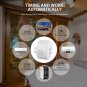 (2 PACK ) Mini WiFi Smart Plug/Outlet/Socket Compatible with Amazon Alexa and Google Home