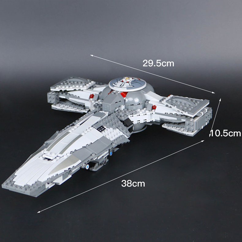 LEPIN Star Wars Sith Infiltrator 698pcs Compatible Lego