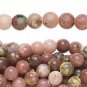 Bead pink Lepidolite natural