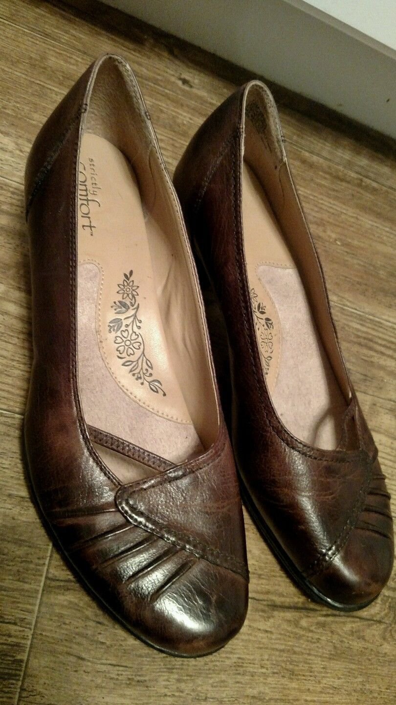 womens brown leather dress shoes