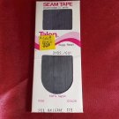 Talon Seam Tape Woven Edge 1/2" Wide 100% Rayon 3 Yards Rail Gray Vitg 1972