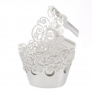 50pcs Aiyaya Filigree Artistic Muffin Case Cupcake Paper Cup Liner Little Vine *