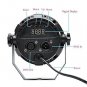 Mini Sound Activate DMX Control 12 LED RGBW Color Mixing Par Spot Light Disco...