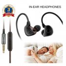 Sport Headphones Earbuds with Microphone, Corded Earphones with Mic Bass, 3.5mm