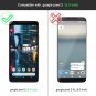 Google Pixel 2 Clear Case Crystal Solid PC Back Cover Soft TPU From USA