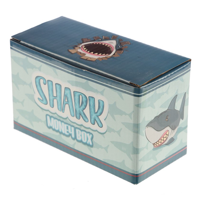 Novelty Ceramic Shark Money Box