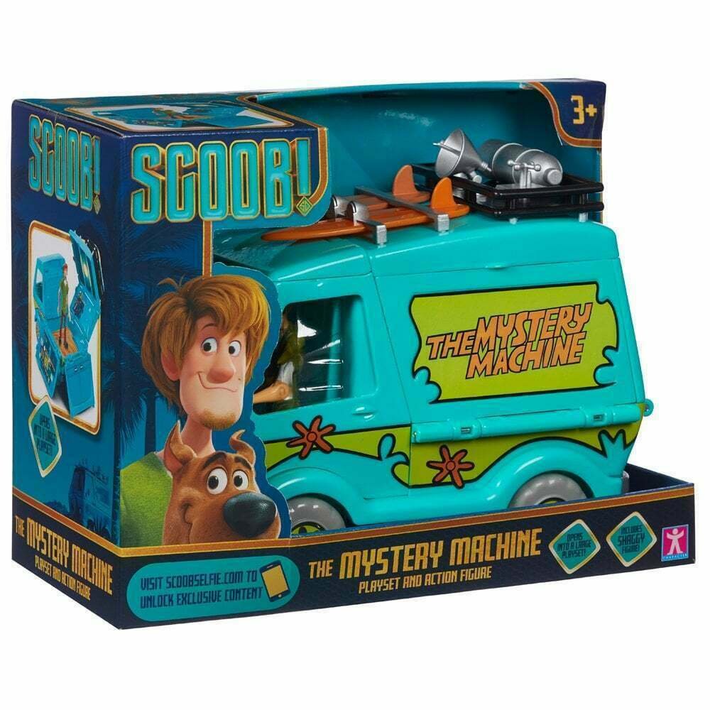 Scoobydoo Scoob Mystery Machine Vehicle Playset Inc 5 Shaggy Figure