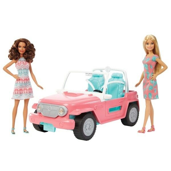 barbie jeep tesco