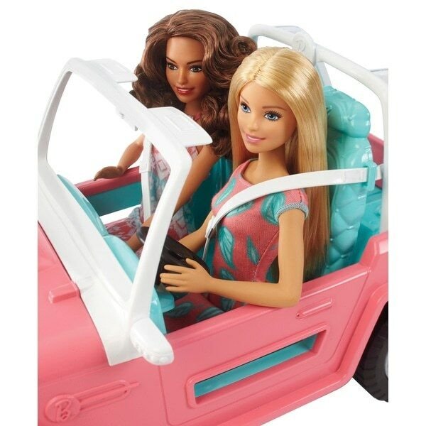 barbie speedboat and jeep