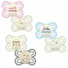 MAM Perfect Night Soother 0m+ 2Pk 3 Different Styles